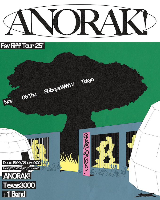 ANORAK! / Texas 3000