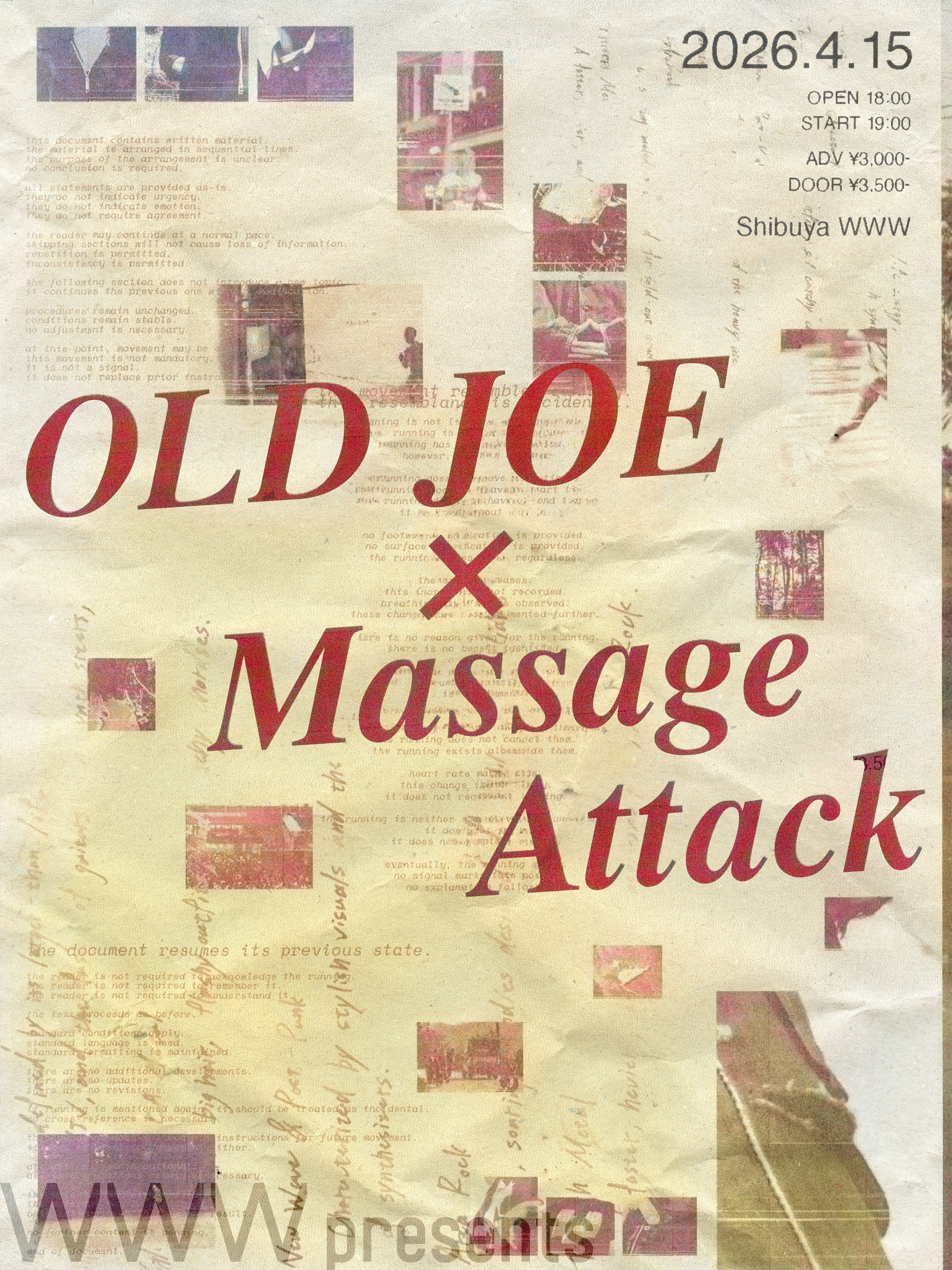 OLD JOE / Massage Attack