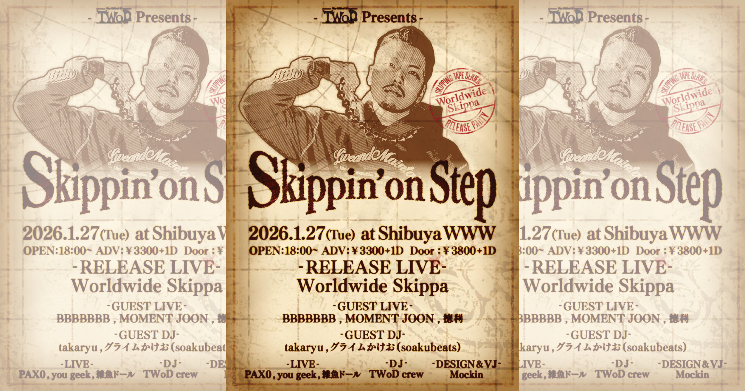 TWoD Presents『Skippin' on Step』