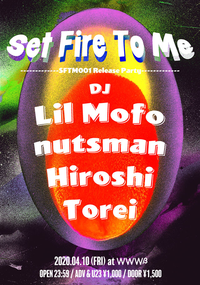【公演延期】Torei / Lil Mofo / nutsman / Hiroshi