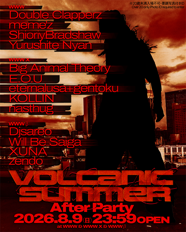 [WWW] Double Clapperz / meme'z / ShioriyBradshaw / Yurushite Nyan  [WWW X] Big Animal Theory / E.O.U / eternalusa+gentoku / KOLLIN / nasthug  [WWWβ] Djsareo / Will Be Saiga / XUNA / zendo