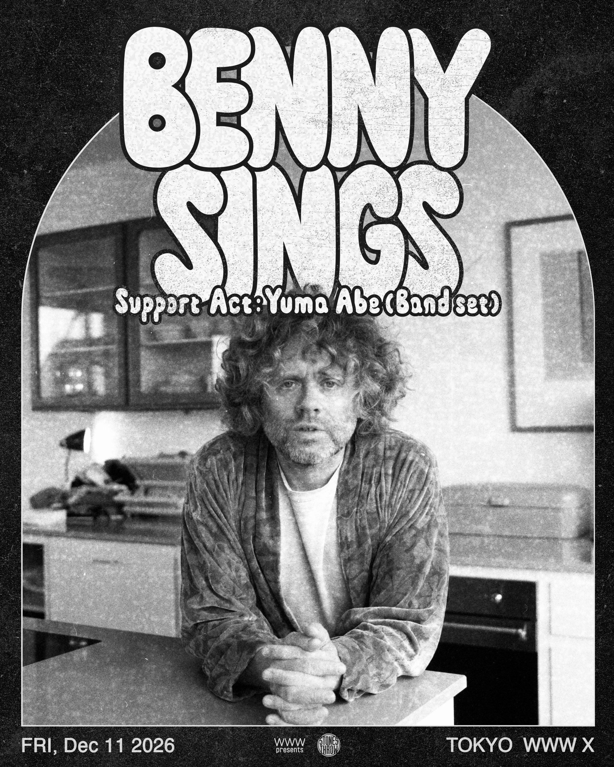 Benny Sings / Support Act: Yuma Abe(Band Set)