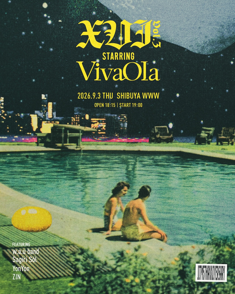 VivaOla / FEATURING: w.a.u band / Sagiri Sól / YonYon / ZIN and more